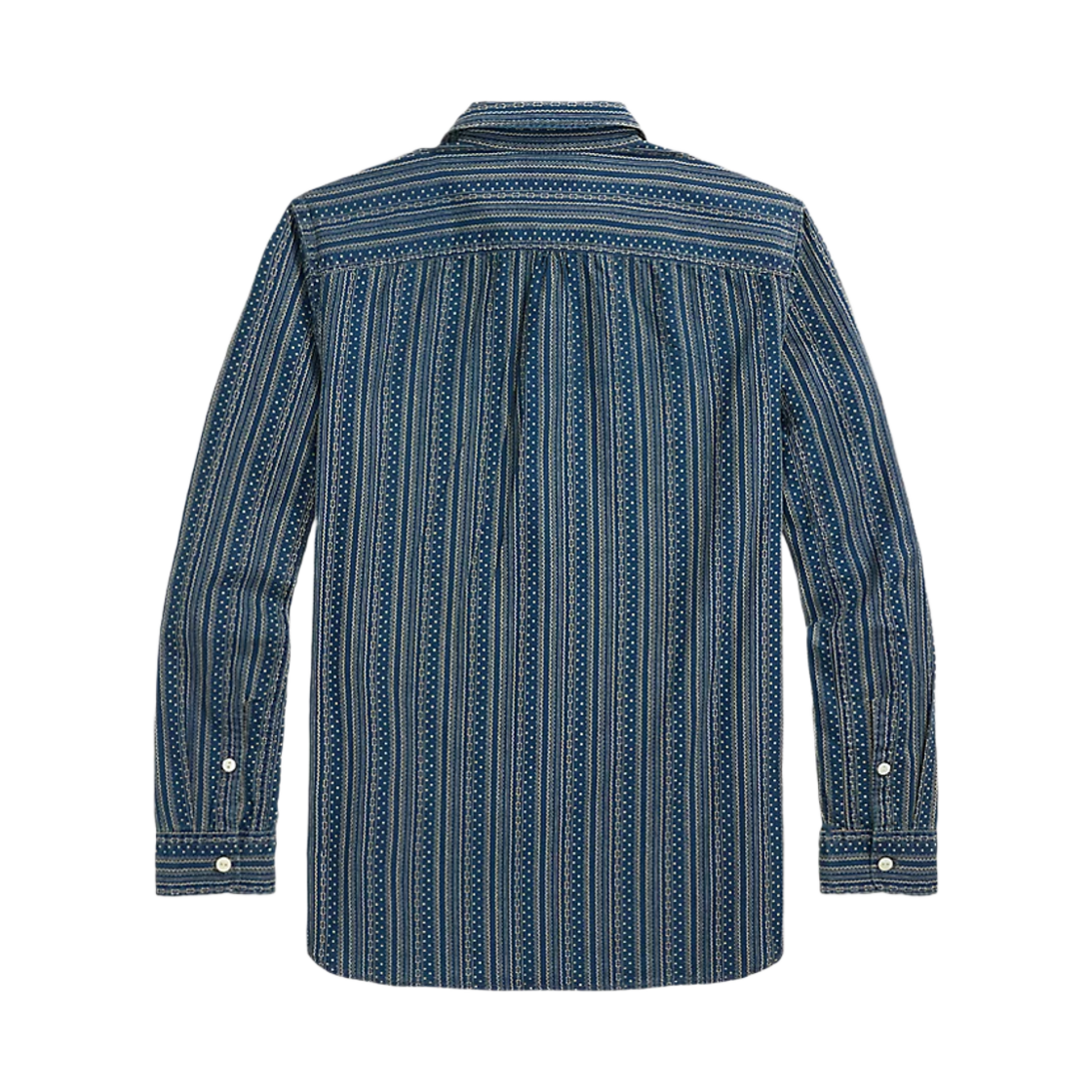 더블알엘 인디고 프린트 워크 셔츠 인디고(Double RL Indigo Print Work Shirt Indigo) - 2