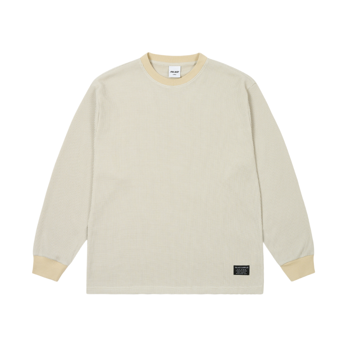 팔라스 투톤 와플 롱슬리브 스토니 그레이 - 25SS