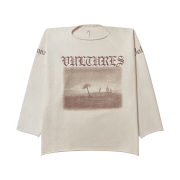 Yeezy Vultures Long T-Shirt White