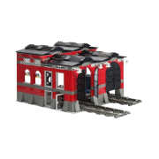 Lego Train Engine Shed