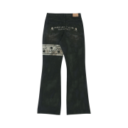 Project G/R x Mastermind Flared Denim Pants Black