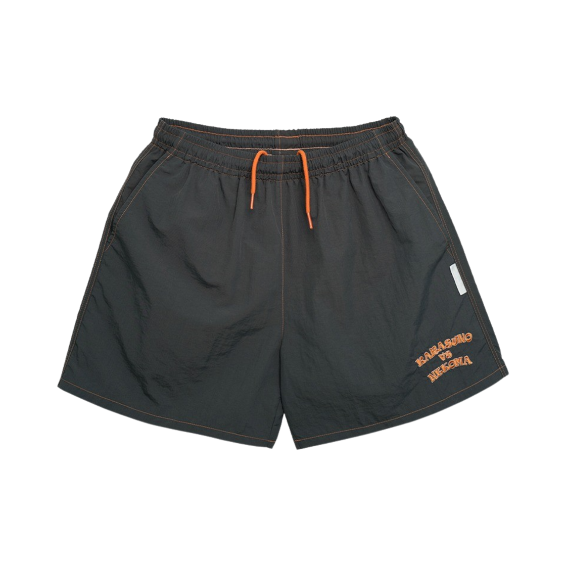 이어스트 x 하이큐!! 베르수스 스윔 쇼츠 차콜(EERST x HAIKYU!! Versus Swim Shorts Charcoal)