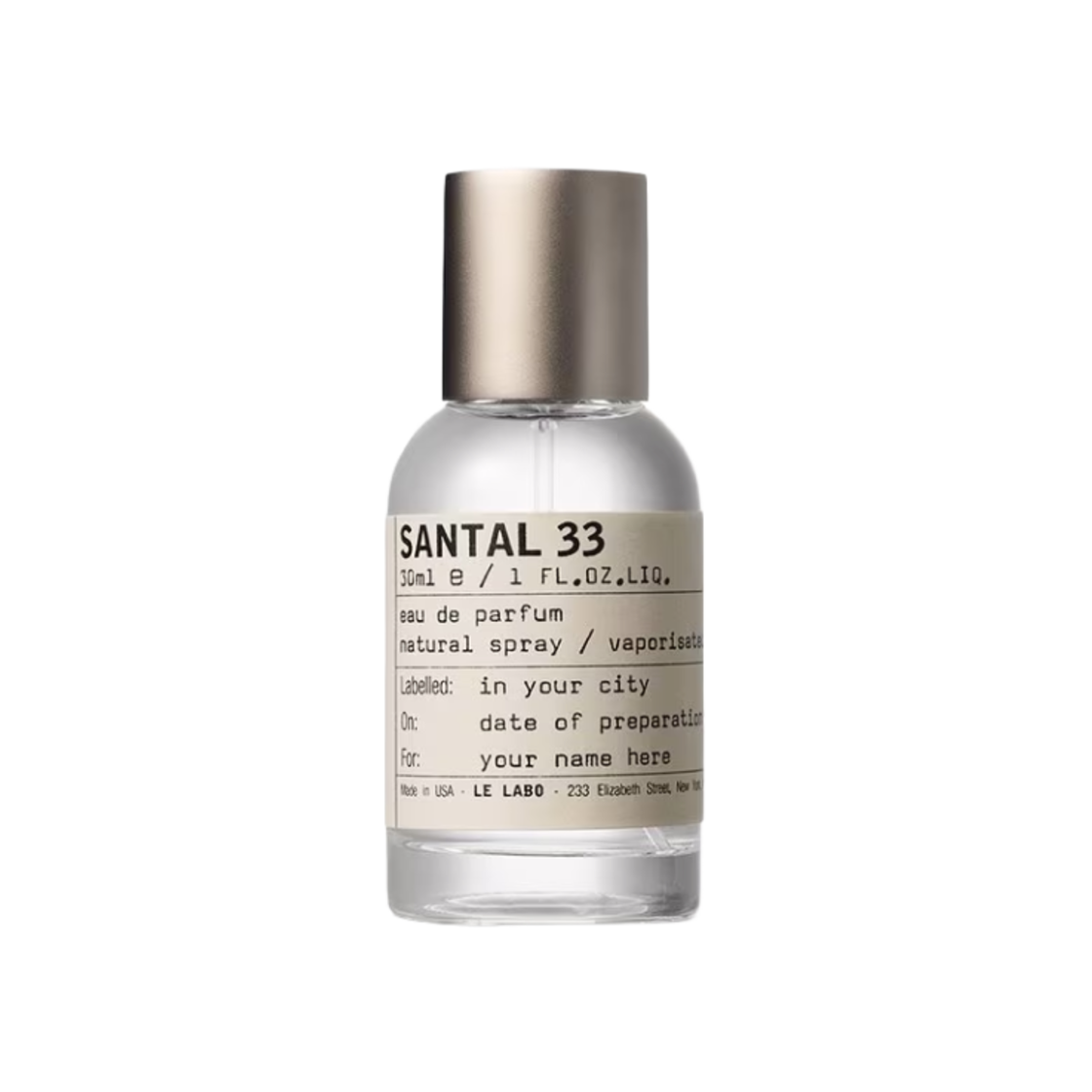 르라보 상탈 33 오 드 퍼퓸 30ml(Le Labo Santal 33 Eau De Parfum 30ml)