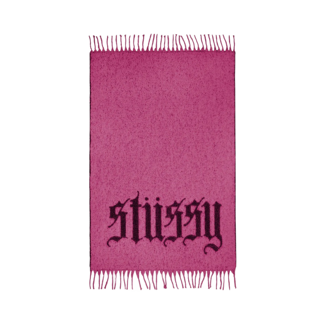 스투시 올드 잉글리쉬 블랭킷 핑크(Stussy Old English Blanket Pink) - 1