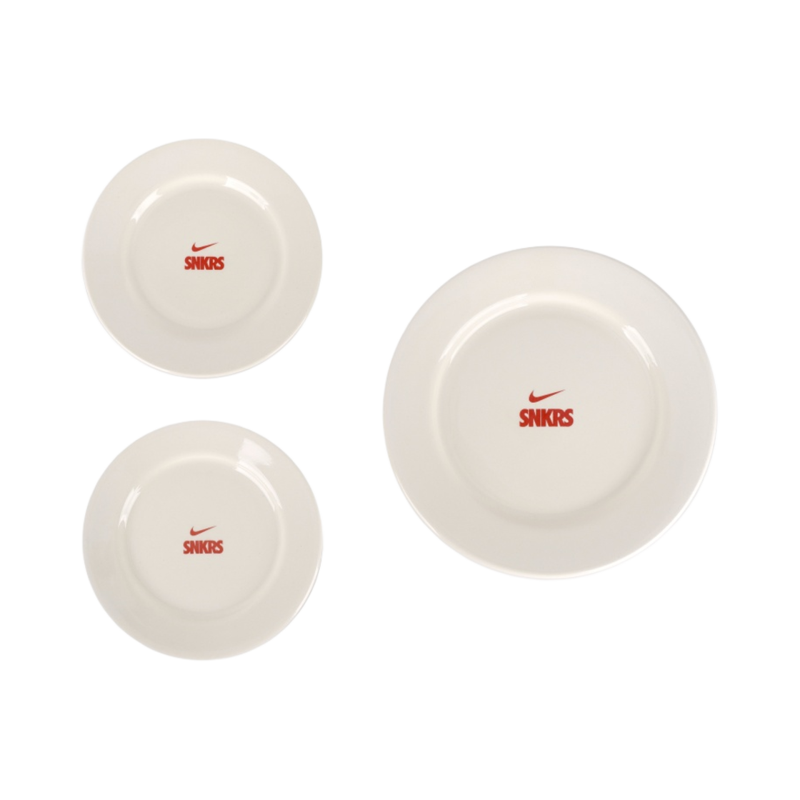 나이키 SNKRS 세라믹 플레이트 세트 세일 유니버시티 레드(Nike SNKRS Ceramic Plate Set Sail University Red)