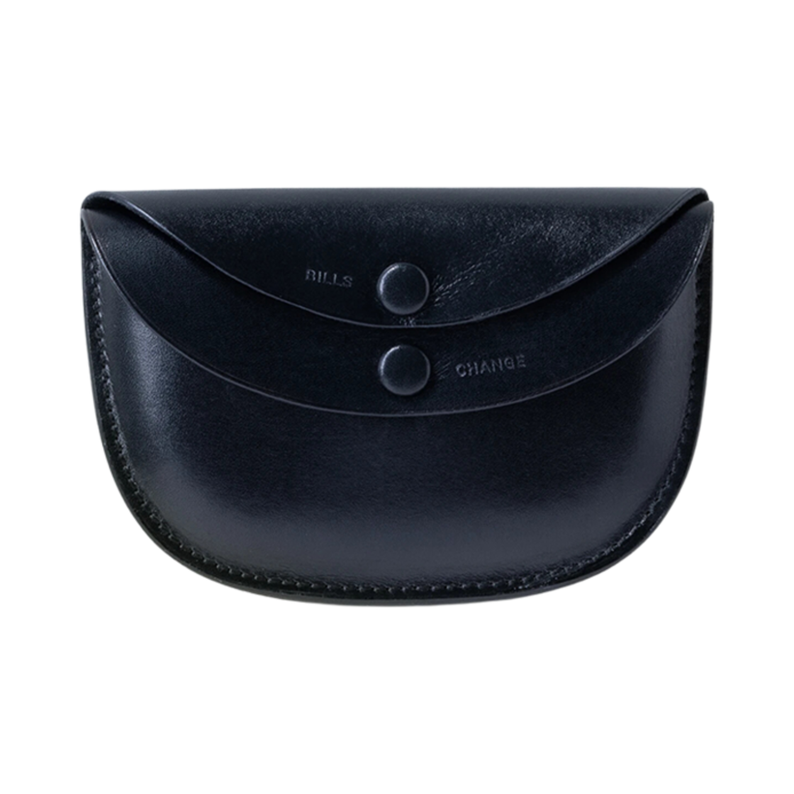 캡틴 선샤인 라운드 월렛 스몰 블랙(Kaptain Sunshine Round Wallet Sml Black)