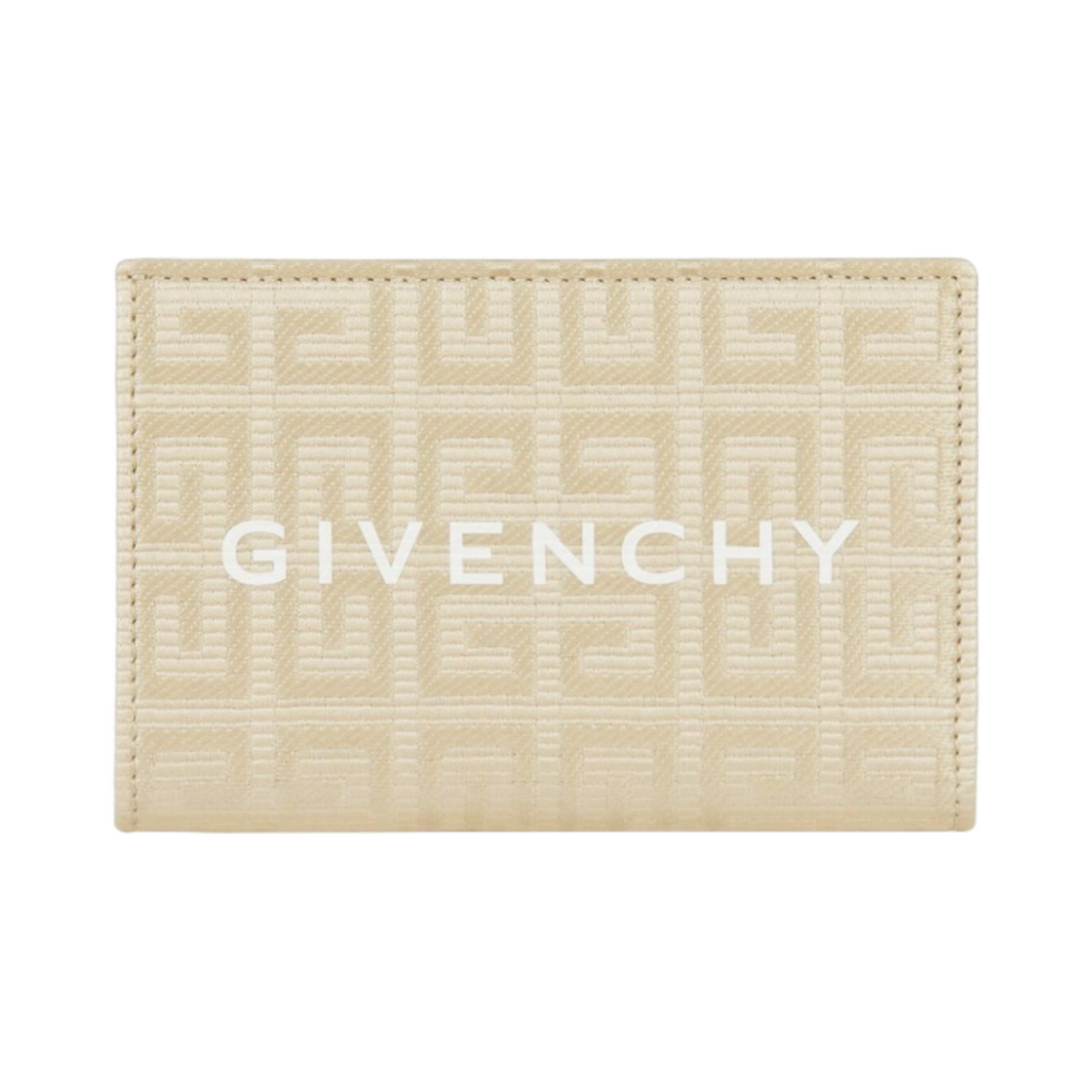 지방시 컷 코티드 캔버스 레더 반지갑 내츄럴 베이지(Givenchy Cut Bifold Wallet in 4G Coated Canvas Leather Natural Beige)