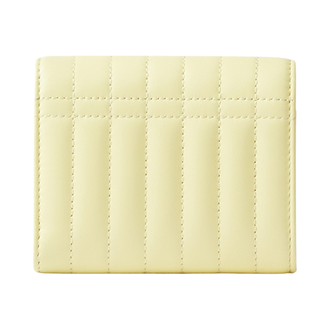 버버리 퀼티드 레더 스몰 롤라 폴딩 지갑 쿨 레몬(Burberry Quilted Leather Small Lola Folding Wallet Cool Lemon) - 2
