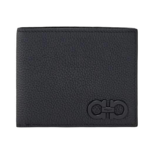 Ferragamo Gancini Wallet Black