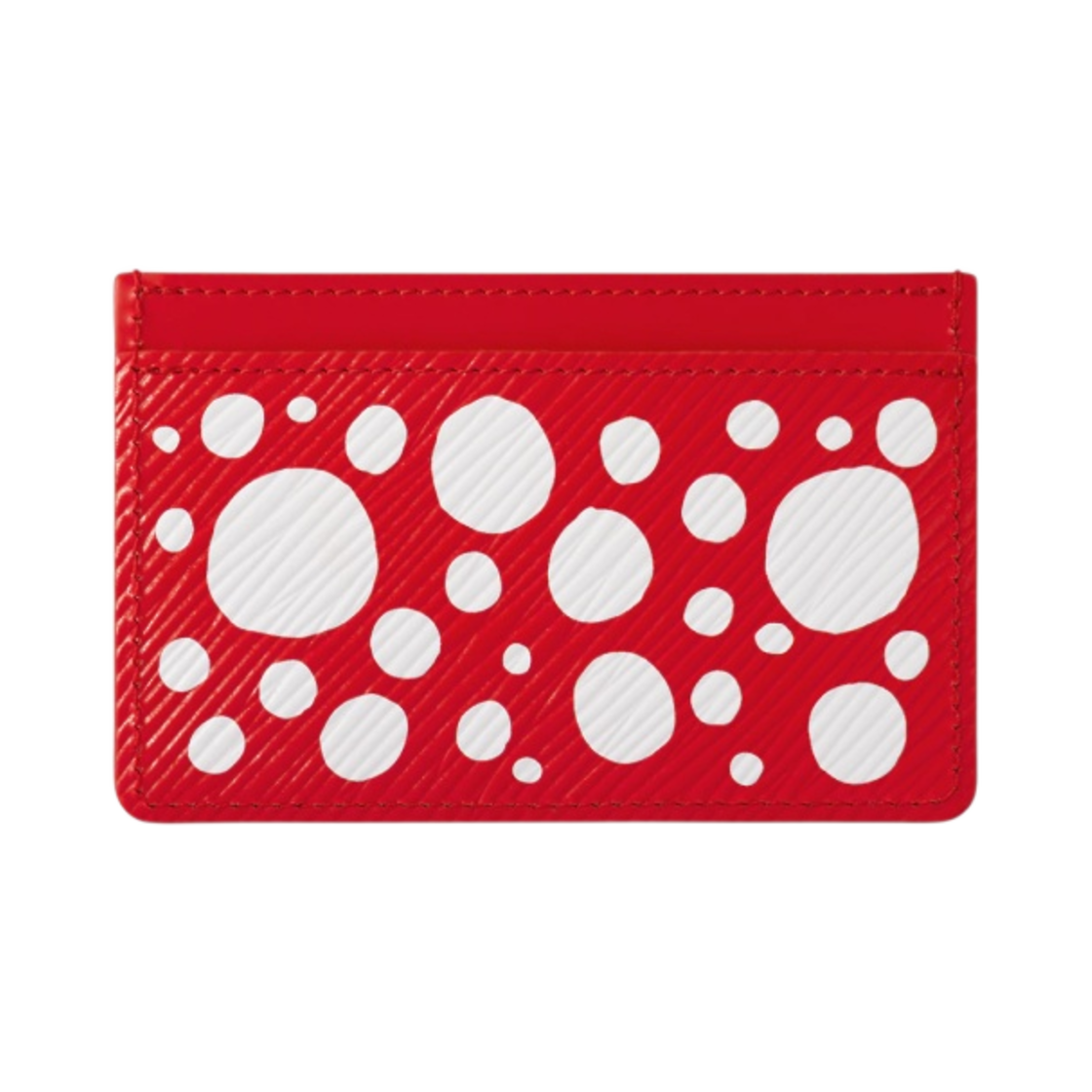루이비통 x 야요이 쿠사마 카드 홀더 레드 화이트(Louis Vuitton x YK Card Holder Red White) - 1