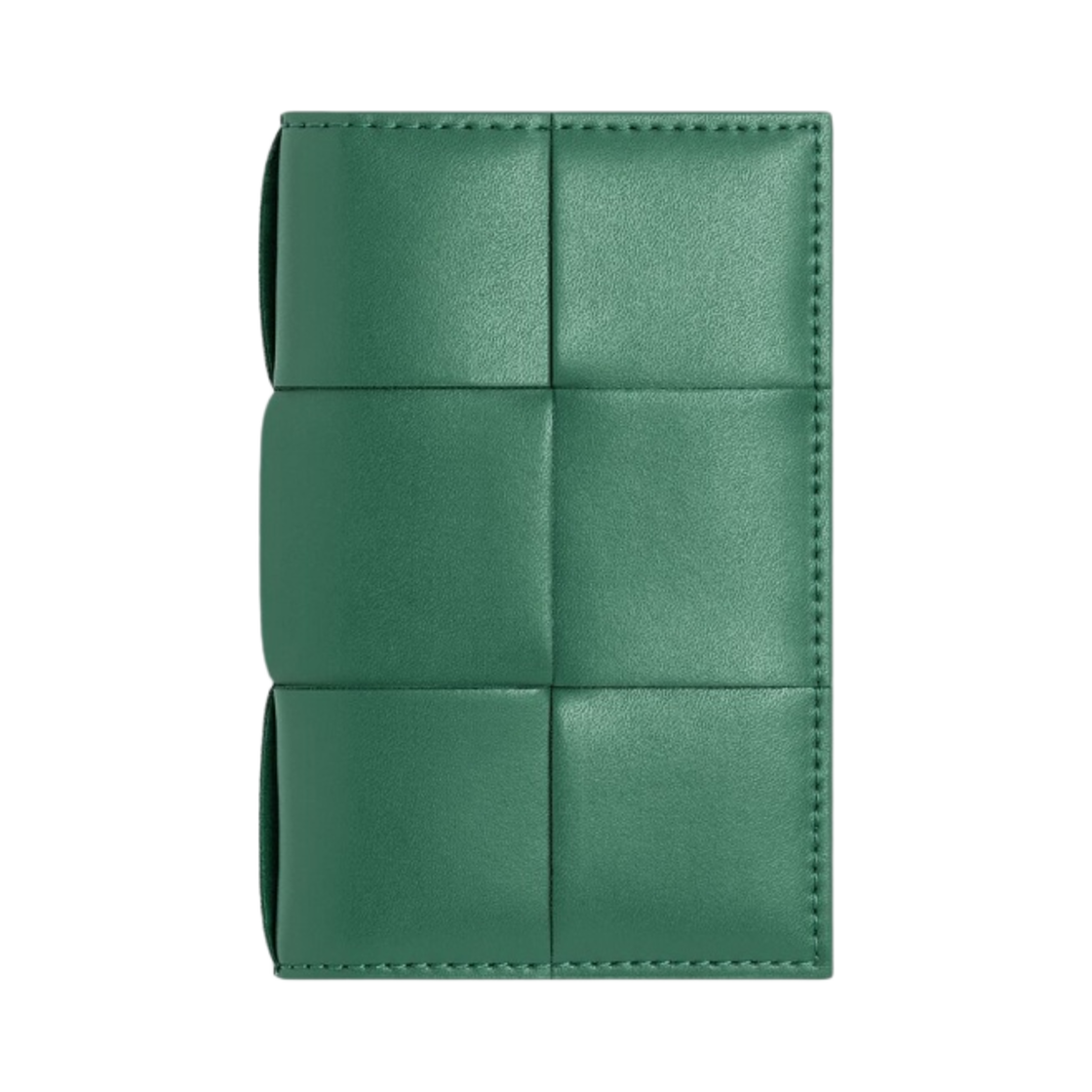 649602VBWD23176 Bottega Veneta Cassette Flap Card Case Mermaid