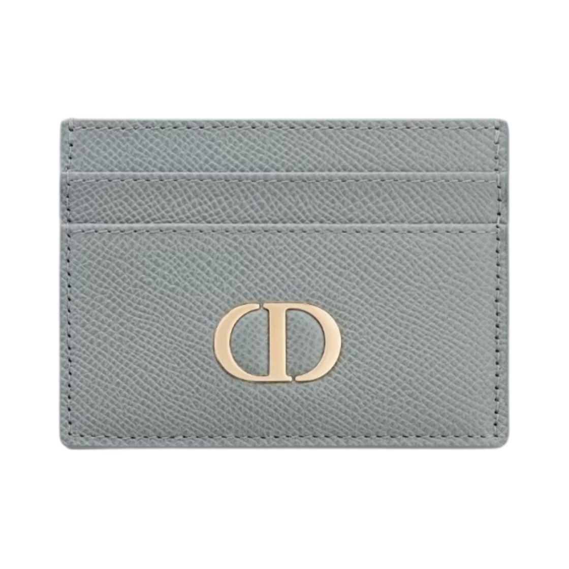 디올 30 몽테인 5 슬롯 카드 홀더 그레인드 카프스킨 클라우드 블루(Dior 30 Montaigne Five Slot Card Holder Grained Calfskin Cloud Blue) - 1