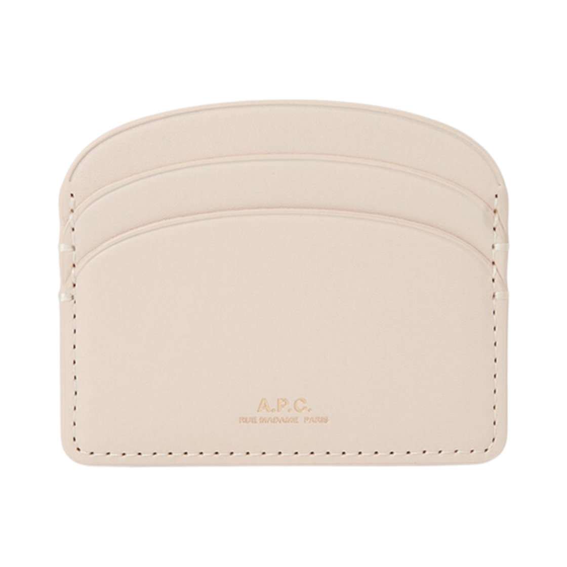 아페쎄 데미룬 카드 홀더 크림(A.P.C. Demi-Lune Card Holder Cream)