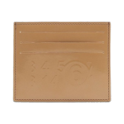 MM6 Maison Margiela Logo Card Holder Beige
