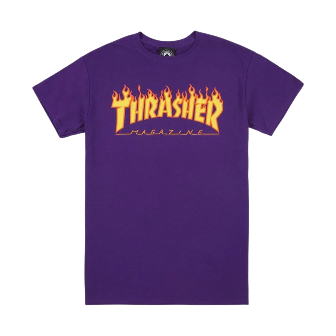 트레셔 플레임 티셔츠 퍼플(Thrasher Flame T-Shirts Purple) - 1