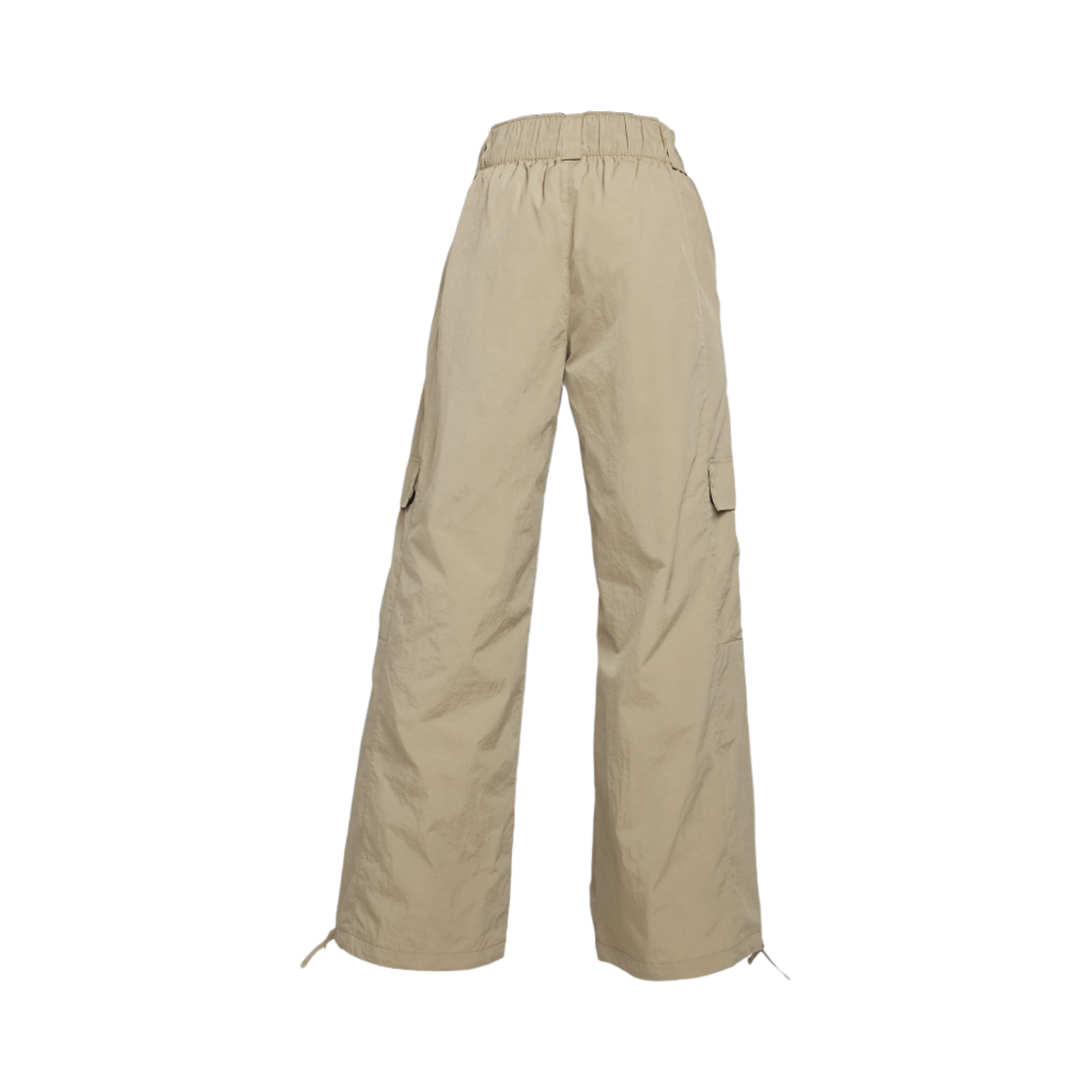 (W) 나이키 NSW 오버사이즈드 하이 웨이스트 우븐 팬츠 카키 - 아시아((W) Nike NSW Oversized High Waisted Woven Pants Khaki - Asia) - 2