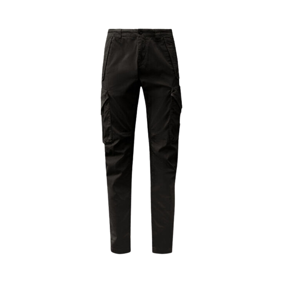 C.P. 컴퍼니 스트레치 사틴 어고노믹 렌즈 카고 팬츠 블랙 - 24FW(C.P. Company Stretch Sateen Ergonomic Lens Cargo Pants Black - 24FW) - 1