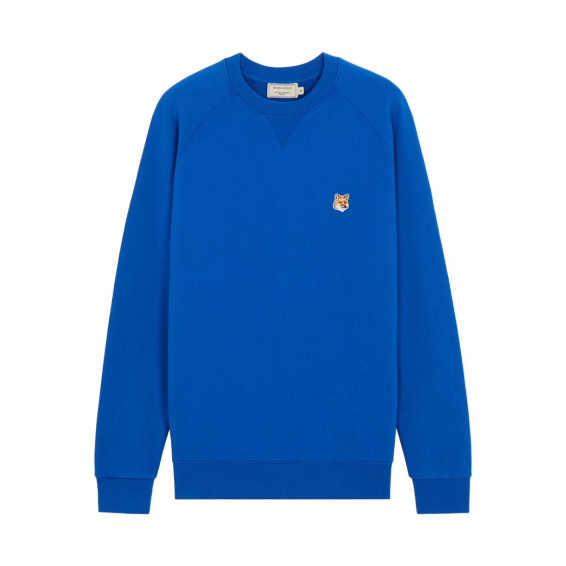 메종 키츠네 폭스 헤드 패치 클래식 스웨트셔츠 다크 블루(Maison Kitsune Fox Head Patch Classic Sweatshirt Dark Blue)