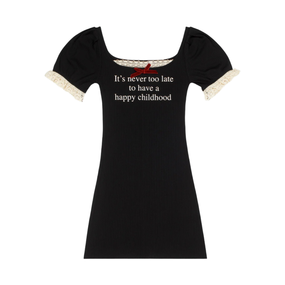 - (W) Praying Childhood Dress Black