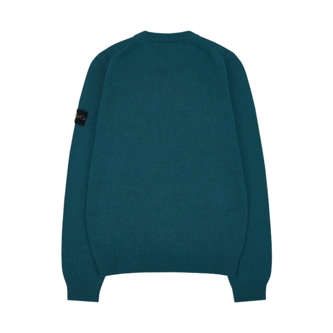 (키즈) 스톤 아일랜드 502A1 스타킹 스티치 캐시미어 울 크루넥 니트 코발트 블루 - 22FW((Kids) Stone Island 502A1 Stocking Stitch Cashmere Wool Crewneck Knit Cobalt Blue - 22FW) - 2