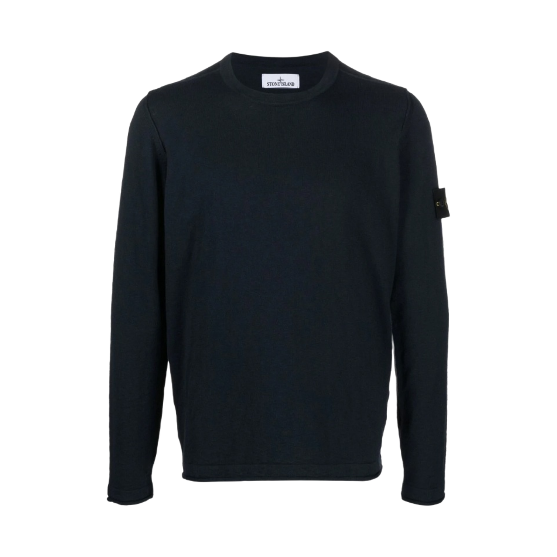 스톤 아일랜드 502B0 크루넥 니트탑 네이비 블루 - 23SS(Stone Island 502B0 Crewneck Knit Navy Blue - 23SS) - 1