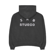 IAB Studio Pigment Hoodie Black