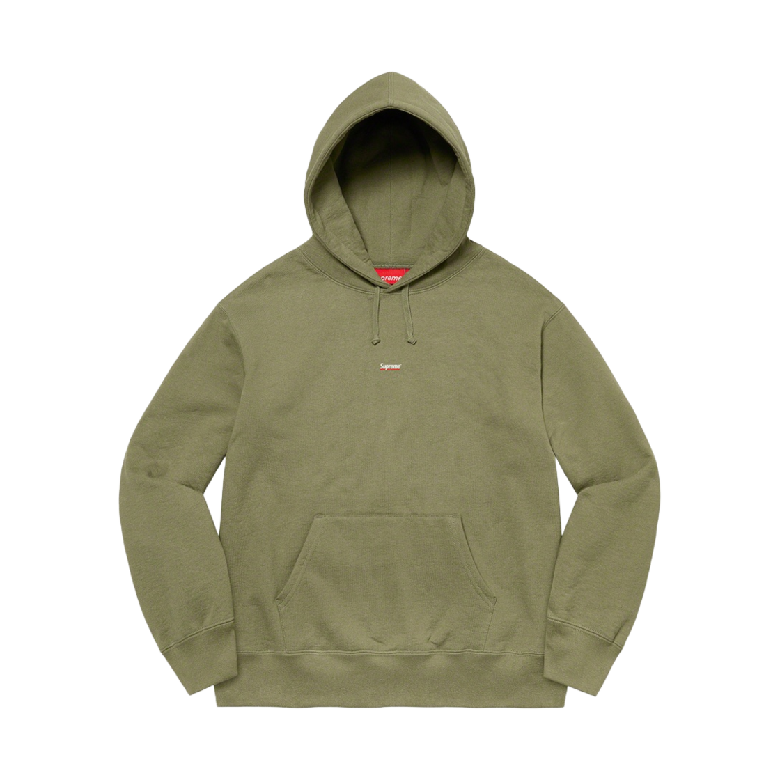 슈프림 언더라인 후드 스웨트셔츠 라이트 올리브 - 22FW(Supreme Underline Hooded Sweatshirt Light Olive - 22FW) - 1