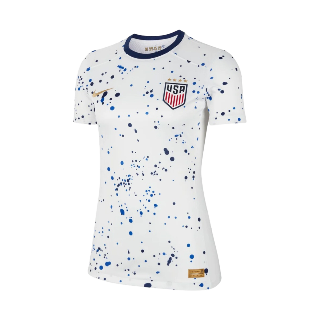 (W) 나이키 USWNT 2023 드라이핏 스타디움 홈 숏슬리브 저지 4-스타 화이트 (논 마킹 버전)((W) Nike USWNT 2023 Dri-Fit Stadium Home Jersey 4-Star White (Non Marking Ver.)) - 1