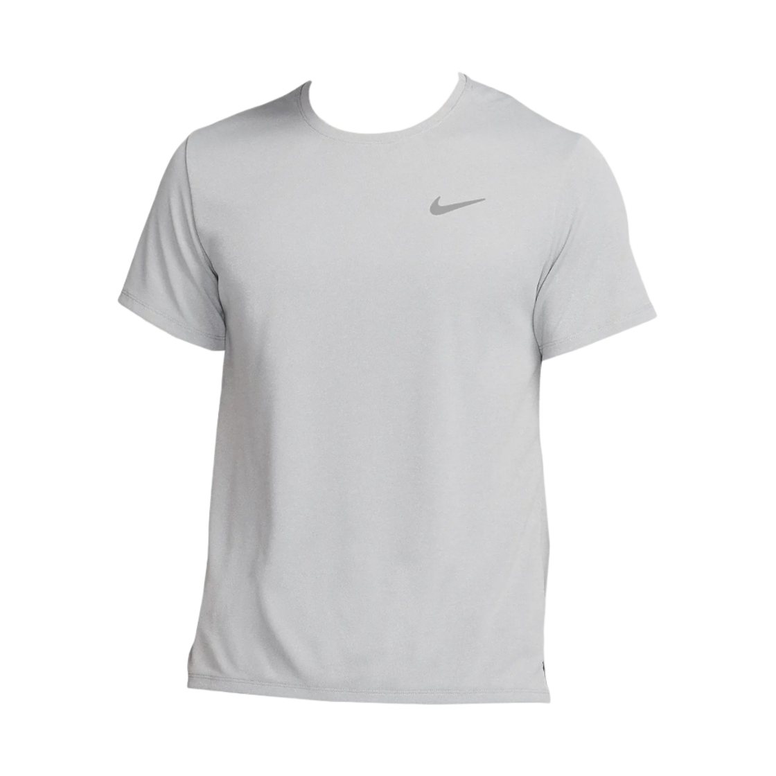 나이키 드라이핏 UV 마일러 숏슬리브 러닝 탑 그레이 포그 - 아시아