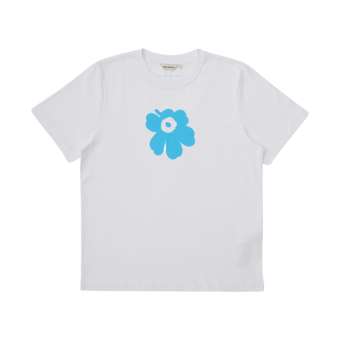 블루 보틀 x 마리메꼬 우니꼬 티셔츠 화이트(Blue Bottle x Marimekko Unikko T-shirt White)