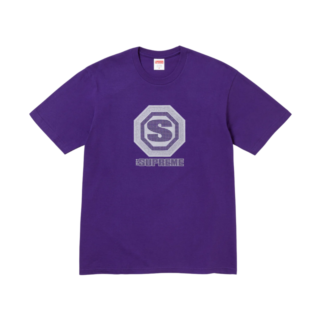 슈프림 블록버스터 티셔츠 퍼플 - 24FW