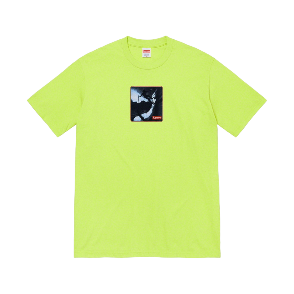 슈프림 쉐도우 티셔츠 네온 그린 - 21FW(Supreme Shadow T-Shirt Neon Green - 21FW) - 1