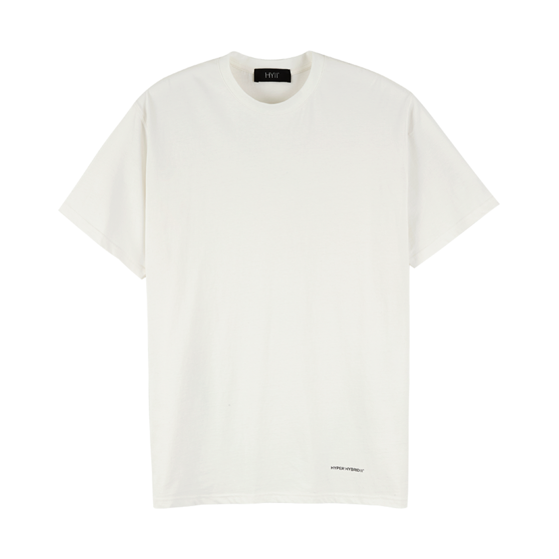 하이투 백 스트랩 반팔 티셔츠 오프화이트(HYII Back Strap Half Sleeves Tshirt Off White)