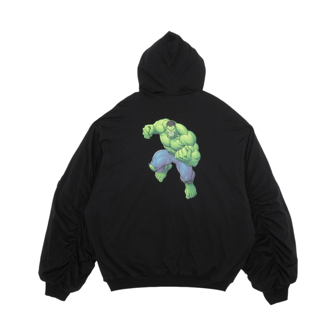 【BALENCIAGA】Hulk 2021 MARVEL Medium Hoodie★関税送料込み Balenciaga Marvel Hulk Print Hooded Sweatshirt in Black | Lyst