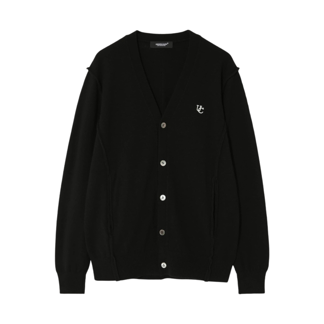 (W) 언더커버 UC2B8901 가디건 블랙((W) Undercover UC2B8901 Cardigan Black) - 1