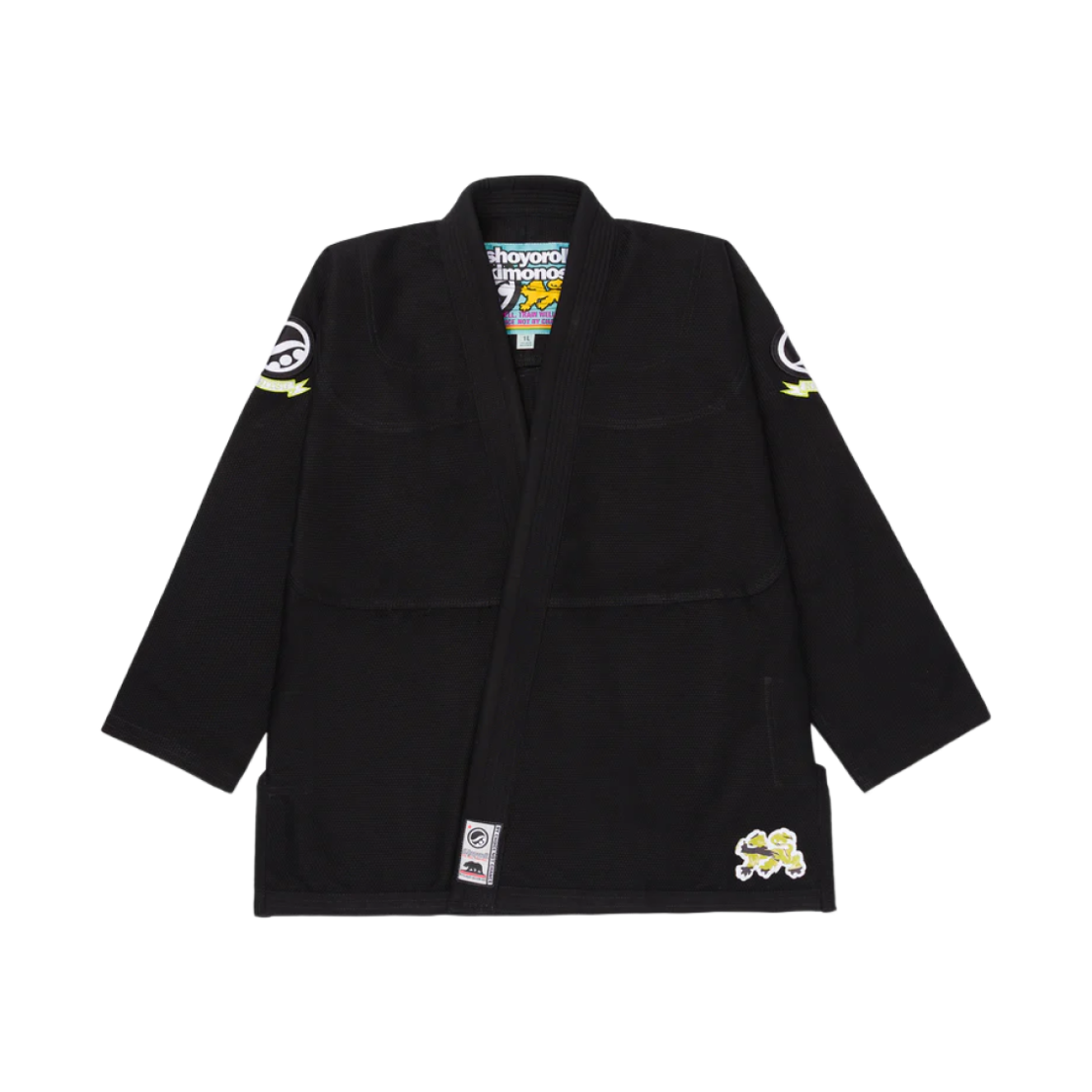 소요롤 레트로 카모 기모노 블랙(Shoyoroll Retro Camo Kimono Black)