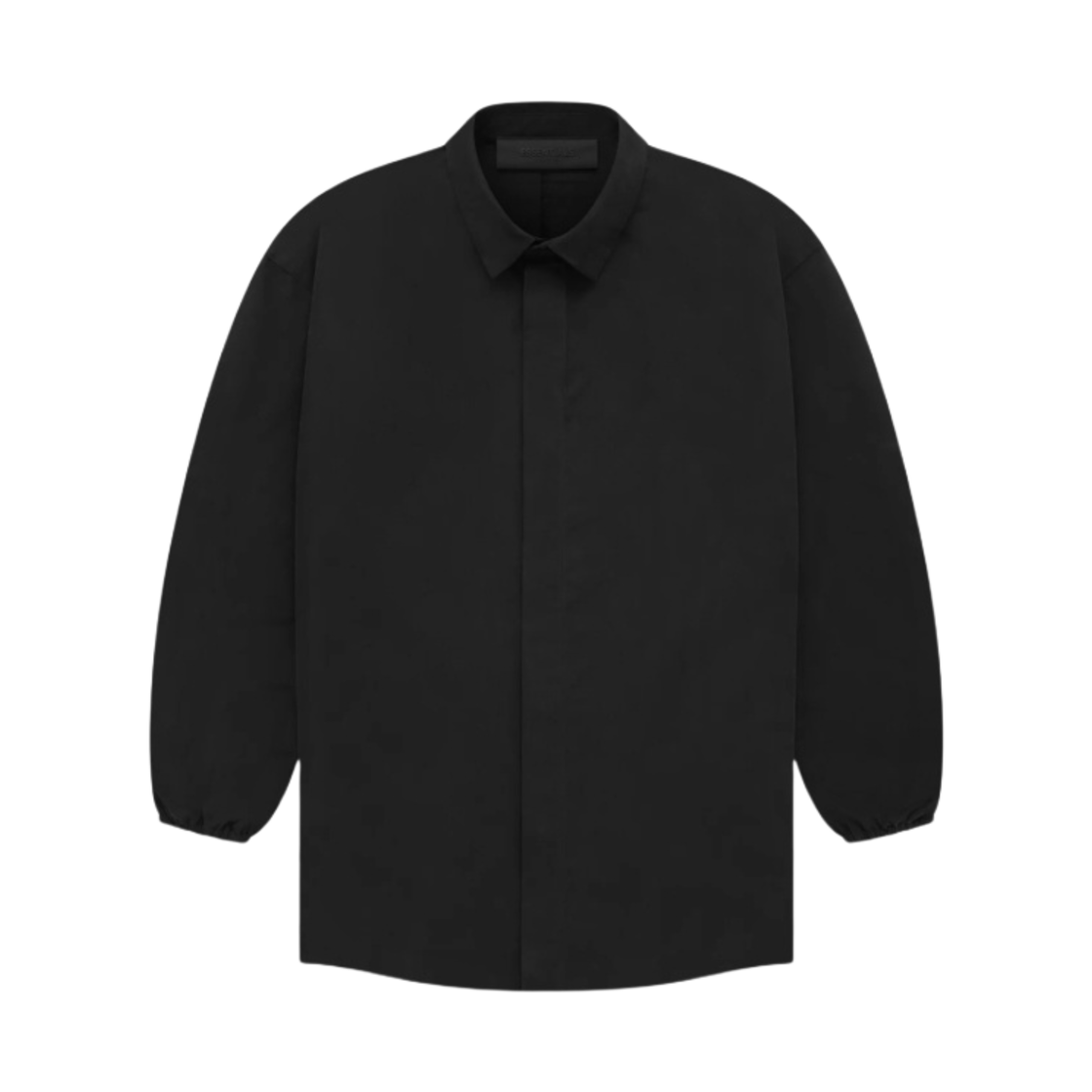 (키즈) 에센셜 더 블랙 컬렉션 버튼 다운 셔츠 블랙 - 23SS((Kids) Essentials The Black Collection Button Down Shirt Black - 23SS) - 1