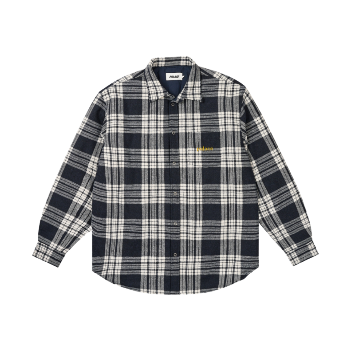 팔라스 체크 인슐레이티드 셔츠 네이비 - 24FW(Palace Check Insulated Shirt Navy - 24FW) - 1
