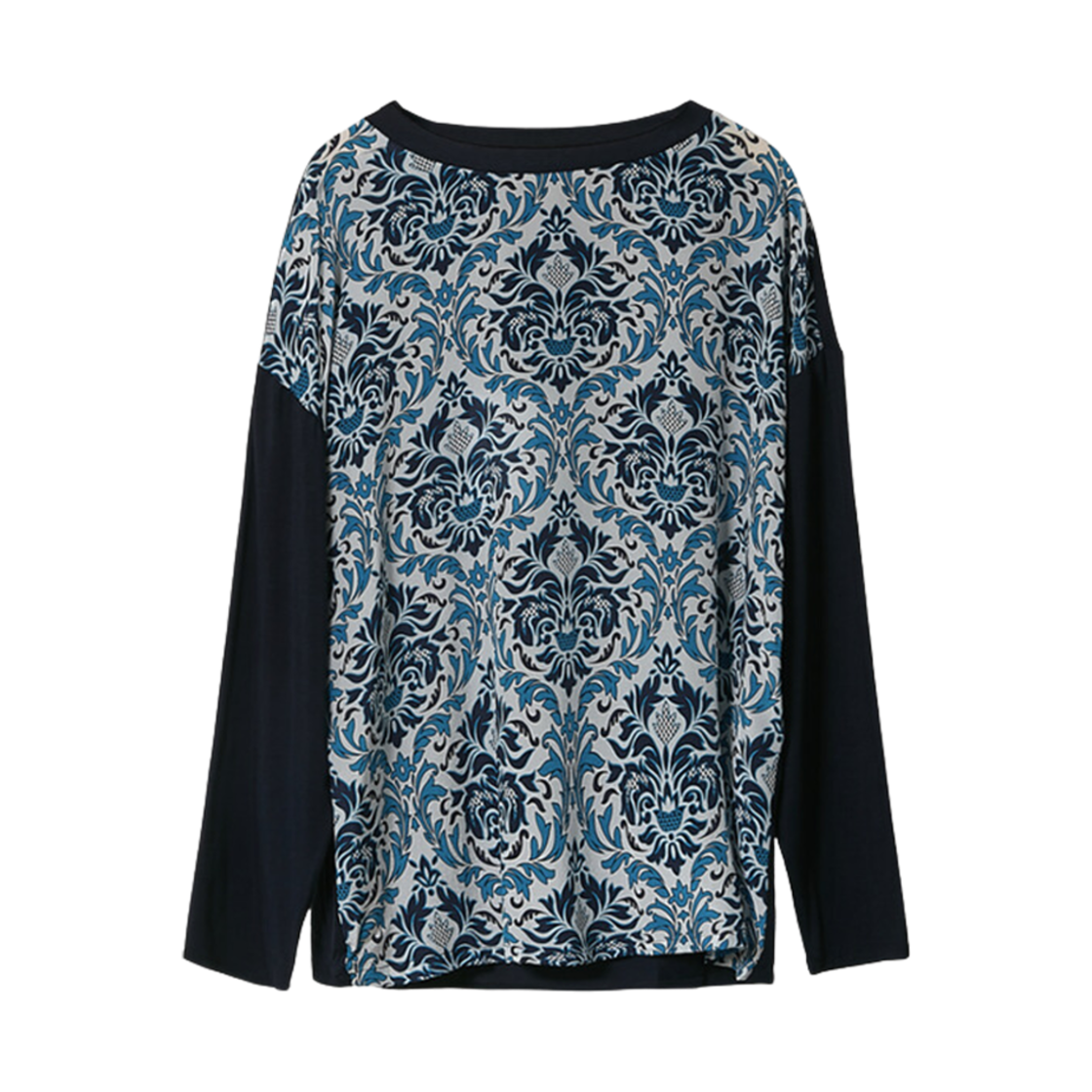 NERO-001 (W) Max Mara Nero Lyocell T-Shirt Black