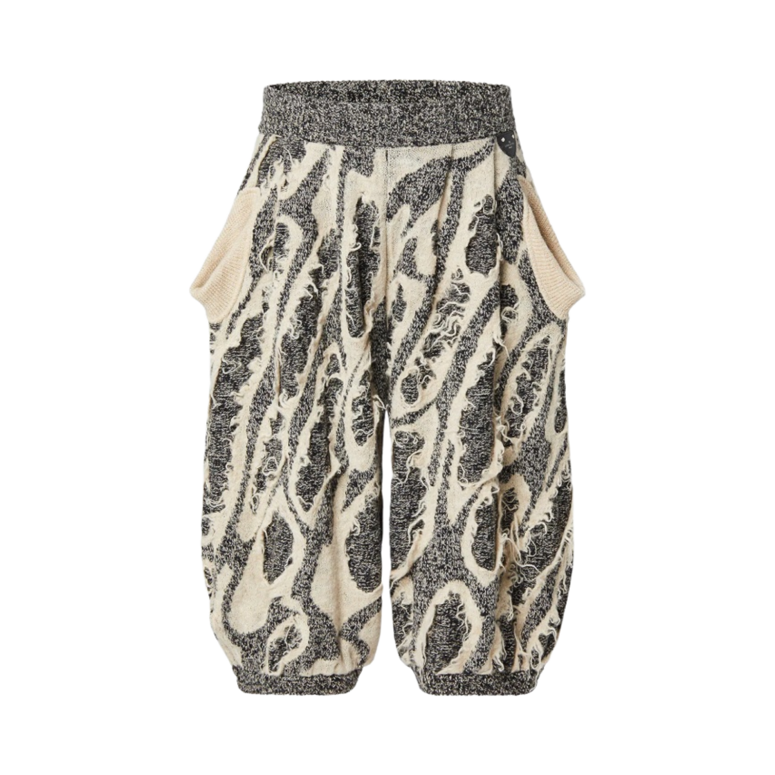 (W) 루이비통 프레이 니트 블루머 그레이((W) Louis Vuitton Fray Knit Bloomers Grey) - 1