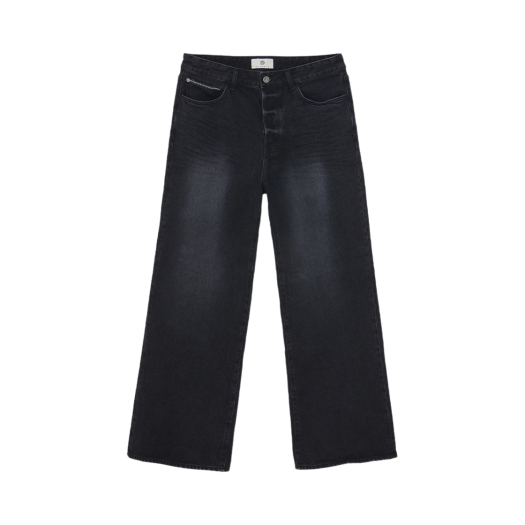 24FWDE01LBK Woodman Essential Wide Denim Light Black