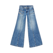 (W) Diesel D-Akii Bootcut And Flare Jeans Medium blue