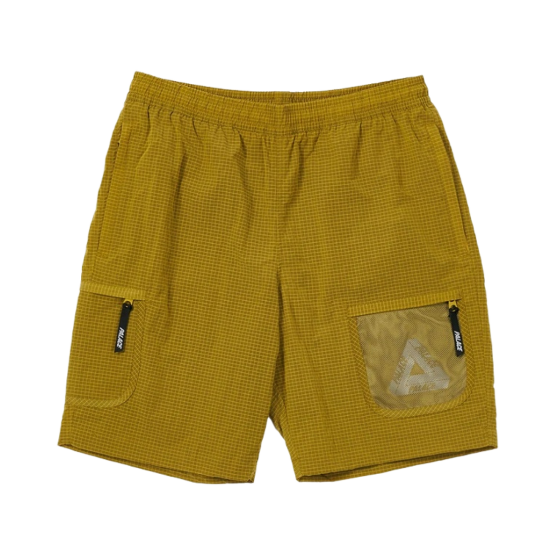 팔라스 크립스탑 그리드 쇼츠 옐로우- 22SS