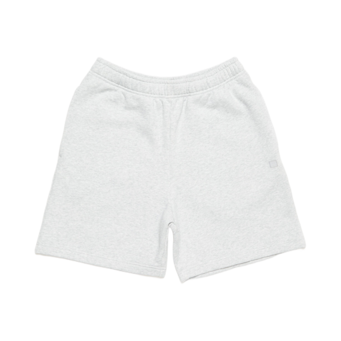 CE0063-92H (W) Acne Studios Cotton Shorts Pale Grey Melange