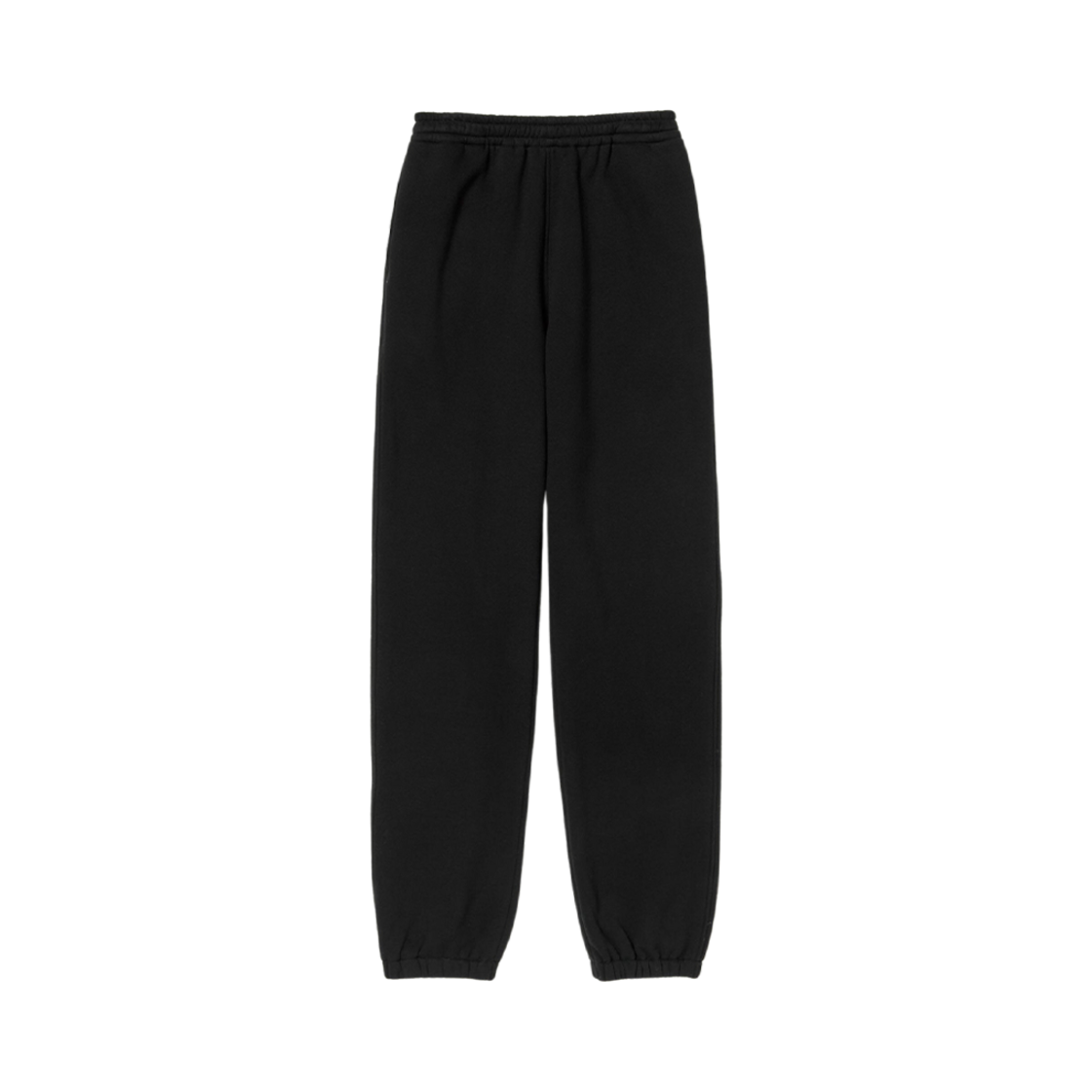 A23AP03TU Auralee Smooth Soft Sweat Pants Black - 대표 이미지 #1