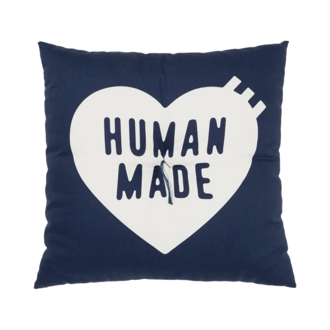 휴먼 메이드 하트 인디고 다이드 쿠션 네이비 | Human Made | KREAM