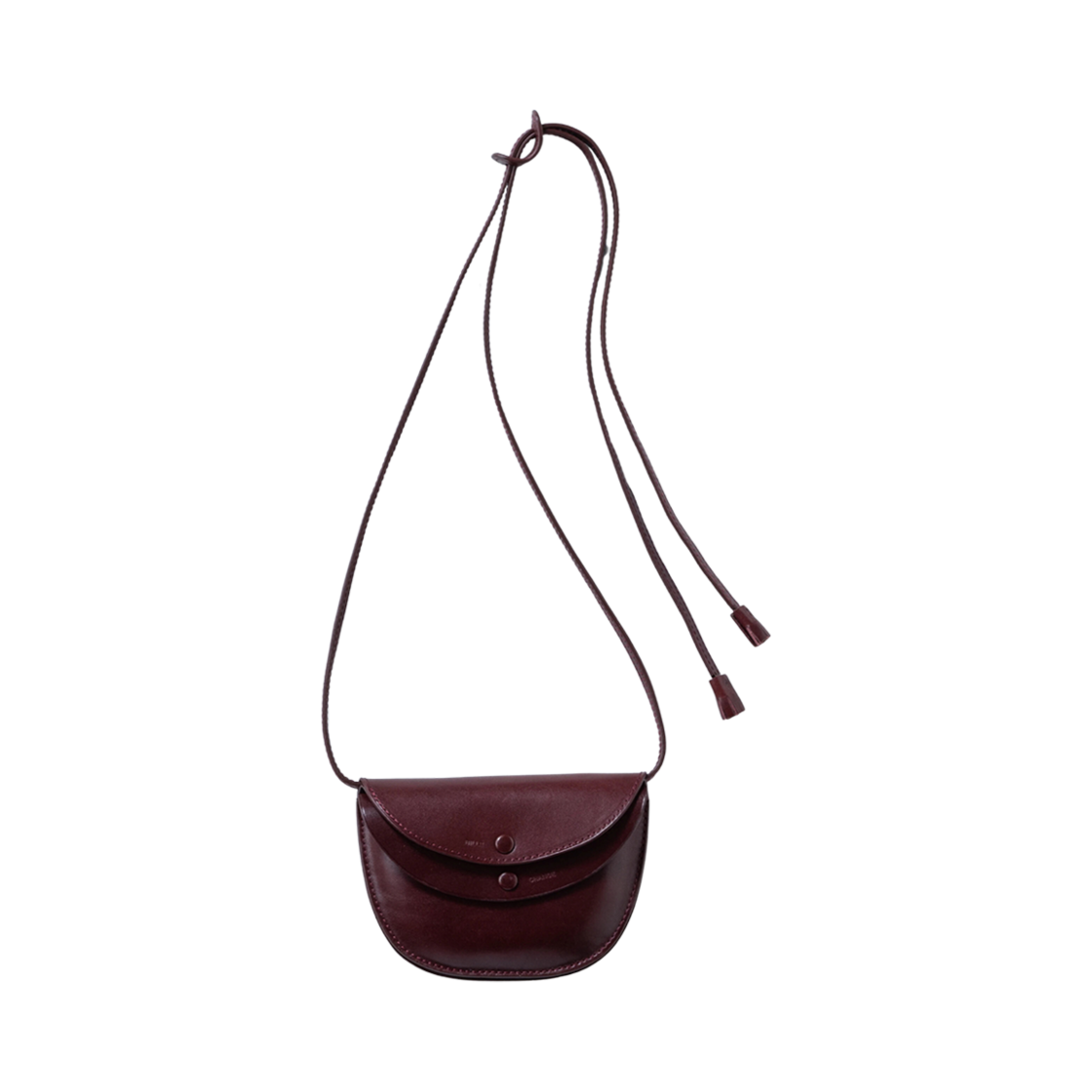 캡틴 선샤인 라운드 월렛 미드 포치 버건디(Kaptain Sunshine Round Wallet Mid Porch Burgundy)