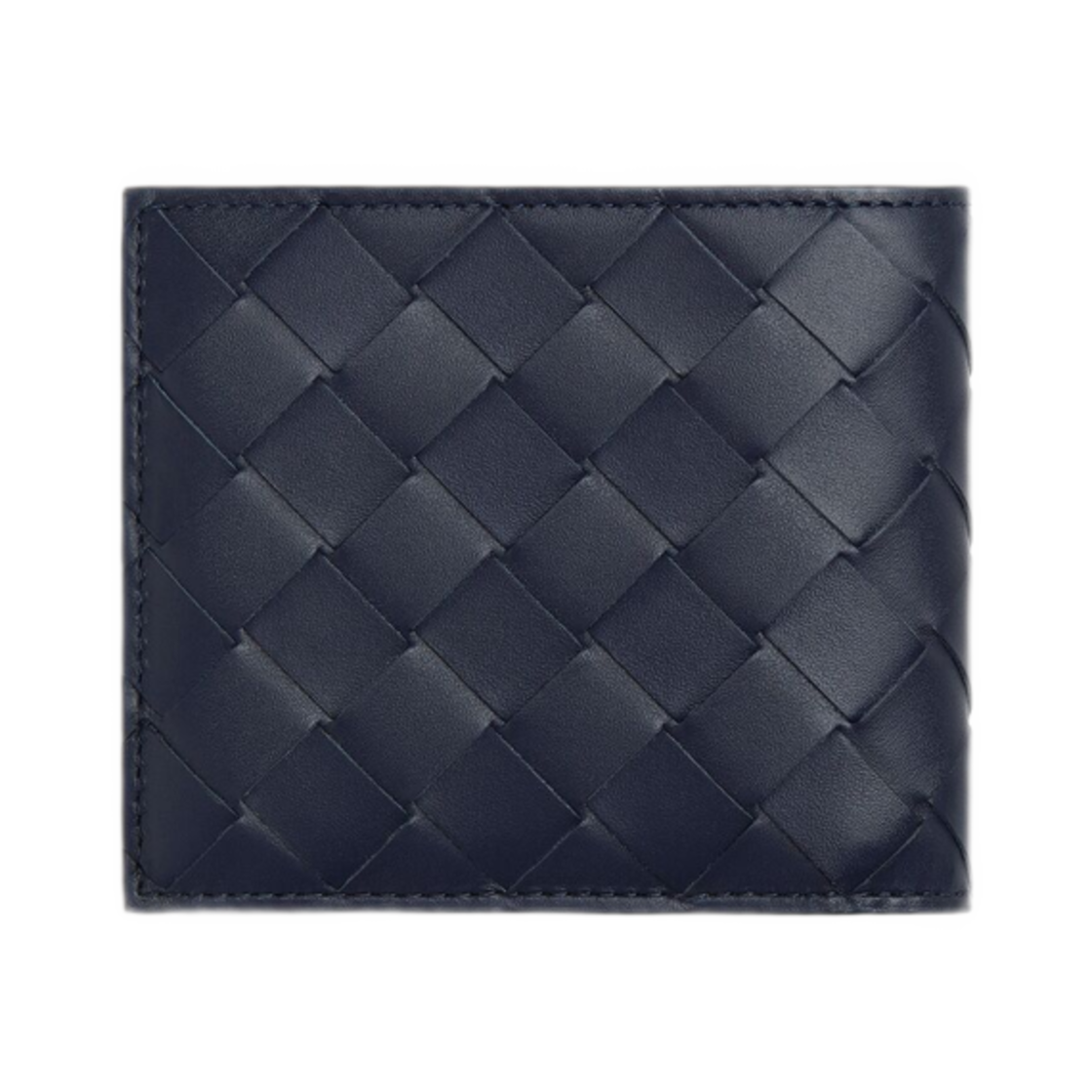 보테가 베네타 인트레치아토 바이폴드 월렛 코인 퍼스 어비스 사이프러스(Bottega Veneta Intrecciato Bi Fold Wallet with Coin Purse Abyss Cypress) - 2