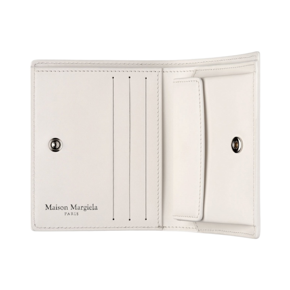 메종 마르지엘라 컴팩트 반지갑 화이트(Maison Margiela Compact Bi-Fold Wallet White) - 2