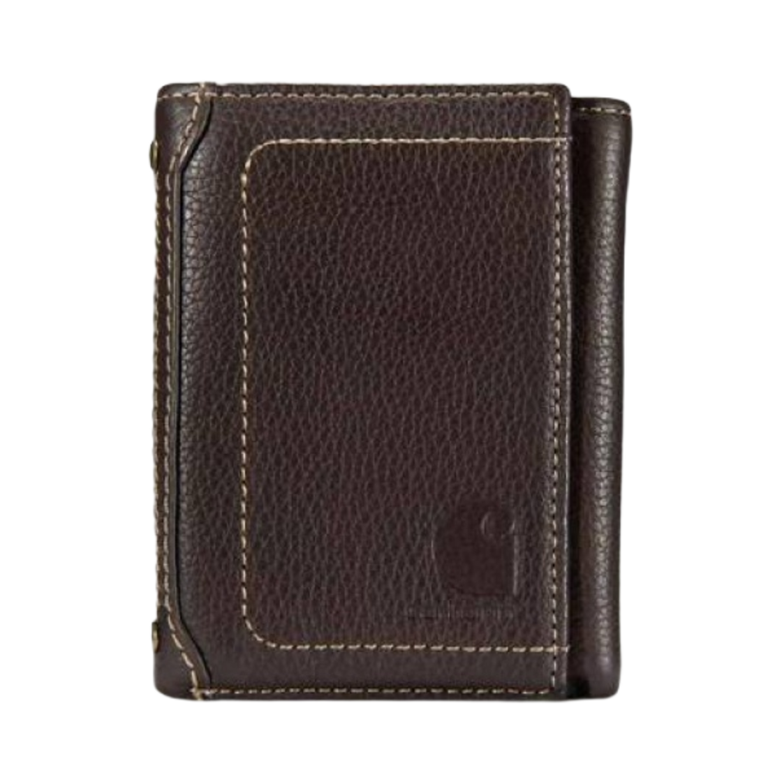 B0000209-20199 Carhartt Milled Pebble Trifold Wallet Carhartt Brown